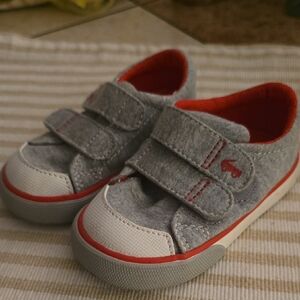 See Kai Run Basics Morgan Jersey Sneakers - Gray 5 Toddler